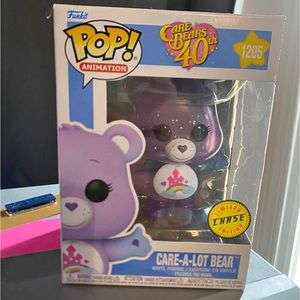Rare new in box care a lot pop figure care bear